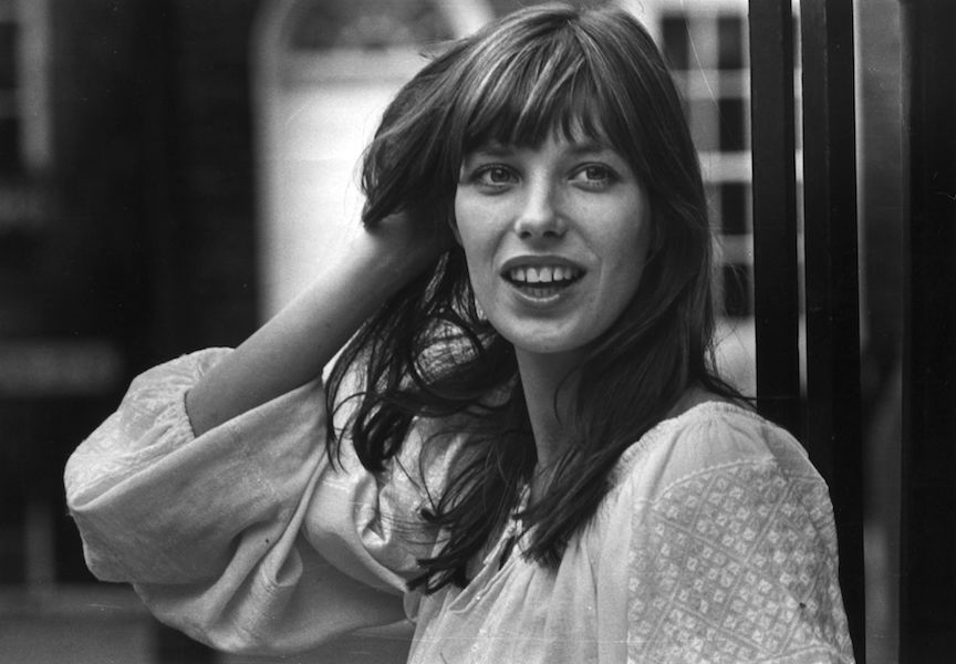 6th April 1971:  British singer, actress and model Jane Birkin, best known for 'Je t'Aime', her duet with partner Serge Gainsbourg.  (Photo by Steve Wood/Evening Standard/Getty Images)