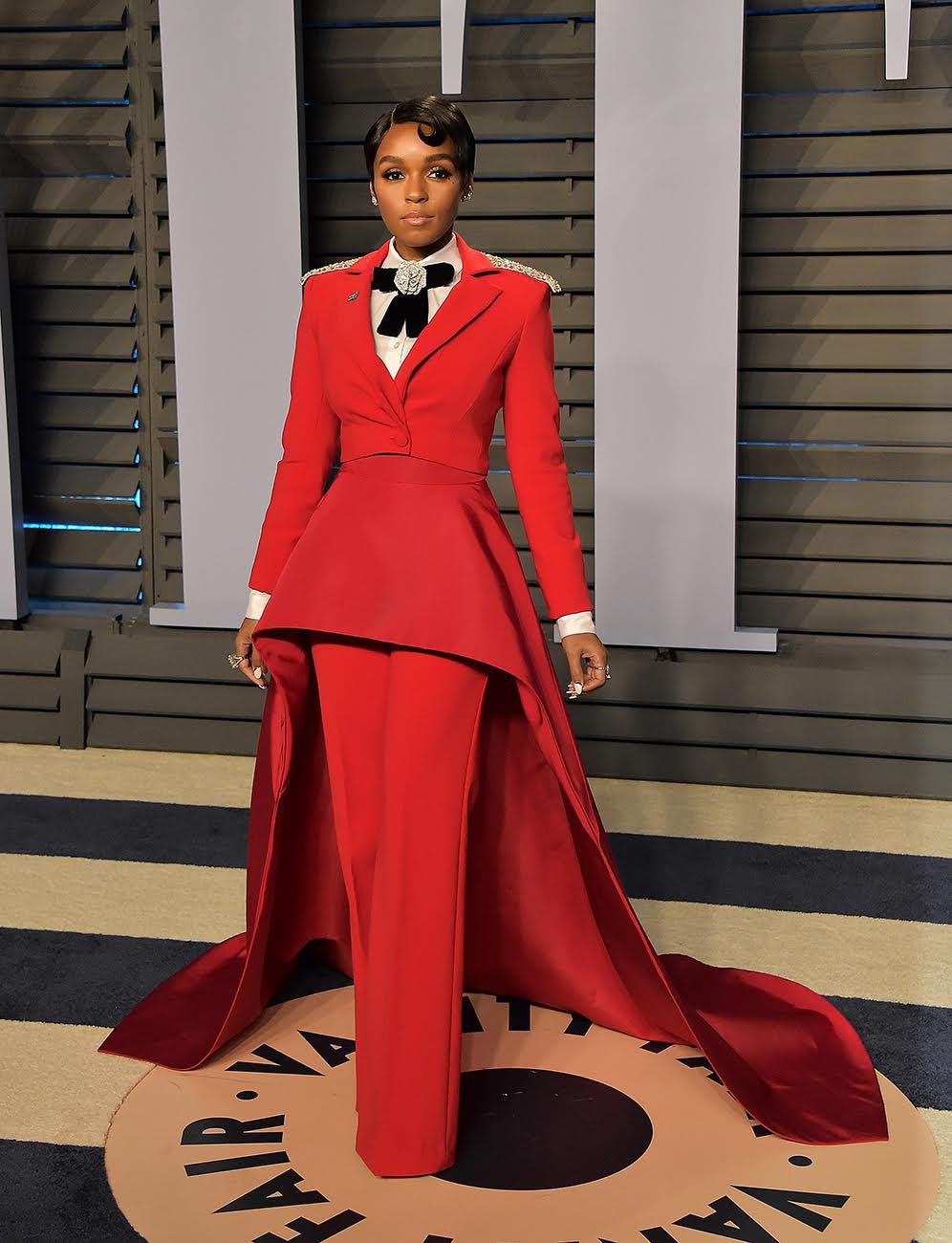 2018 Vanity Fair Oscar Party at the Wallis Annenberg Center for the Performing ArtsPictured: Janelle MonaeRef: SPL1667463 040318 Picture by: PG / Splash NewsSplash News and PicturesLos Angeles:310-821-2666New York:212-619-2666London:870-934-2666photodesk@splashnews.com