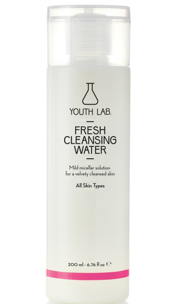 youthlab, νεράκια καθαρισμού micellaire 