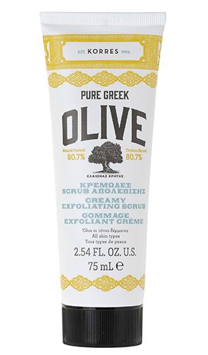 korres scrub, δέρμα
