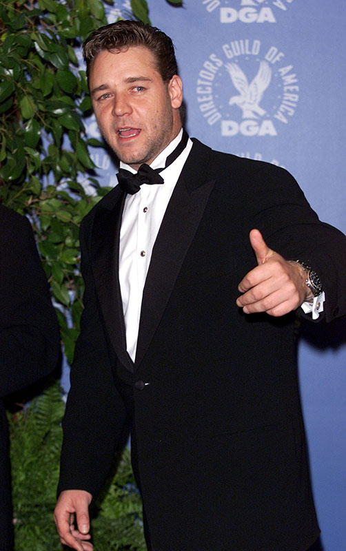 SPLASH PIC BY MARIO ANZUONI REF. MA 120300 52ND DIRECTORS GUILD AWARDS. RUSSELL CROWE.