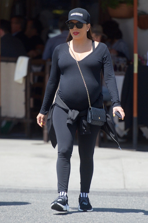 Eva Longoria is seen leaving from her doctors appointment in Beverly Hills