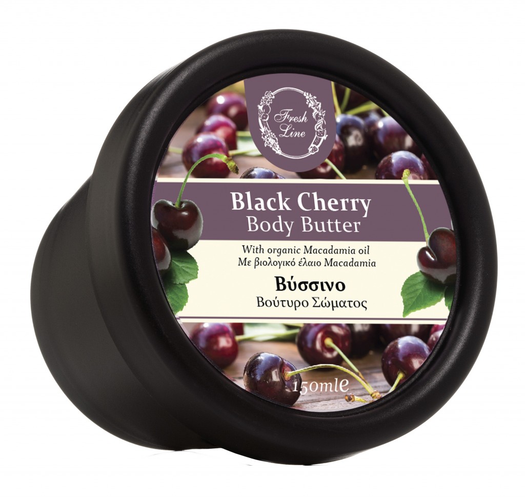 911700 B.BUTTER BLACK CHERRY 150ml'18