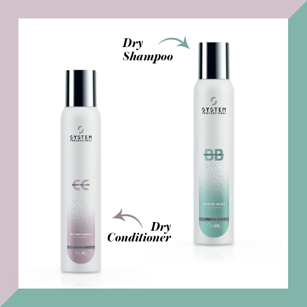 system professional, dry conditioner, dry shampoo