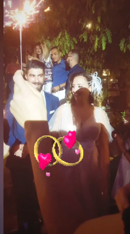 gamos-pantazi-tsakalos, Η Κλέλια Πανταζή παντρεύτηκε τον αγαπημένο της Λευτέρη Τσάκαλο