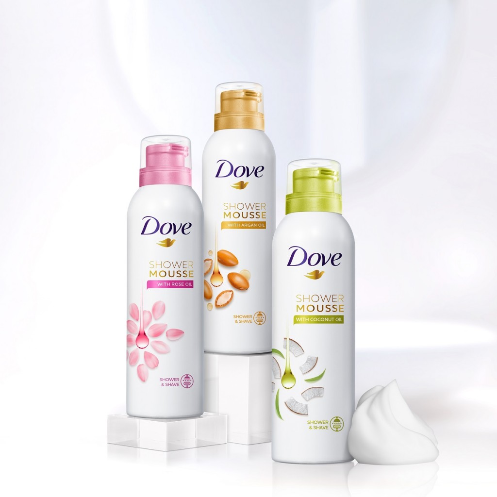 Dove Showering Mousses
