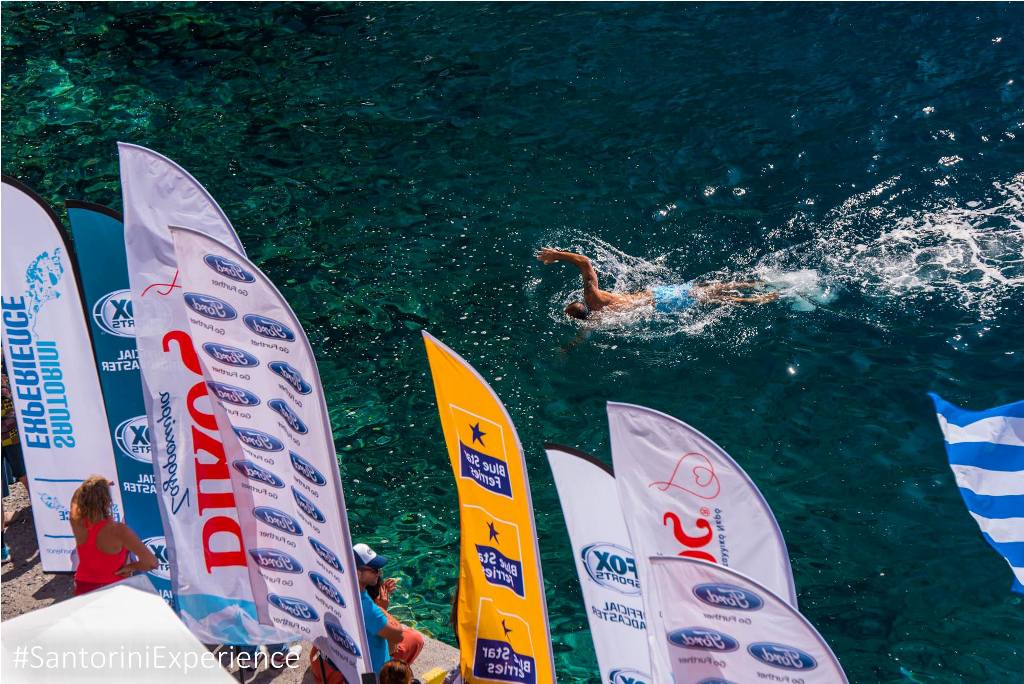 2 open water swimming_ by Elias Lefas