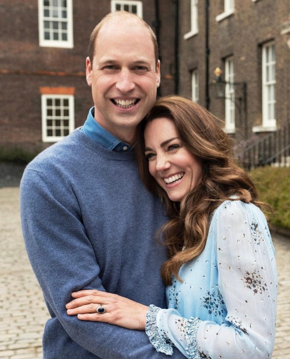 prince william and kate middleton on their wedding anniversary