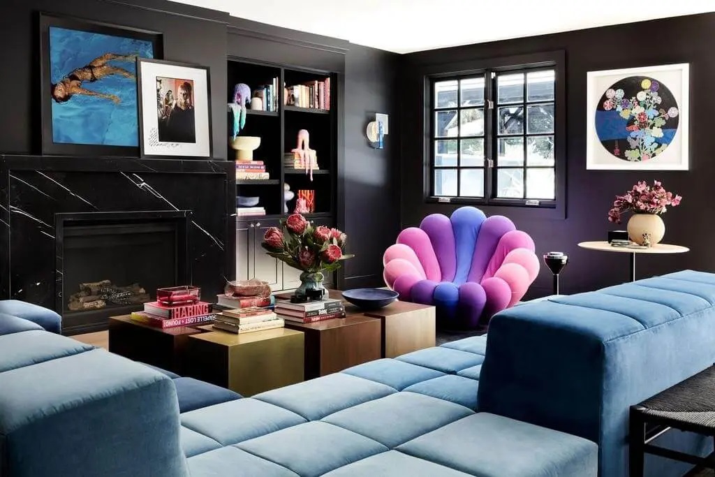 Miley Cyrus at her home in LA