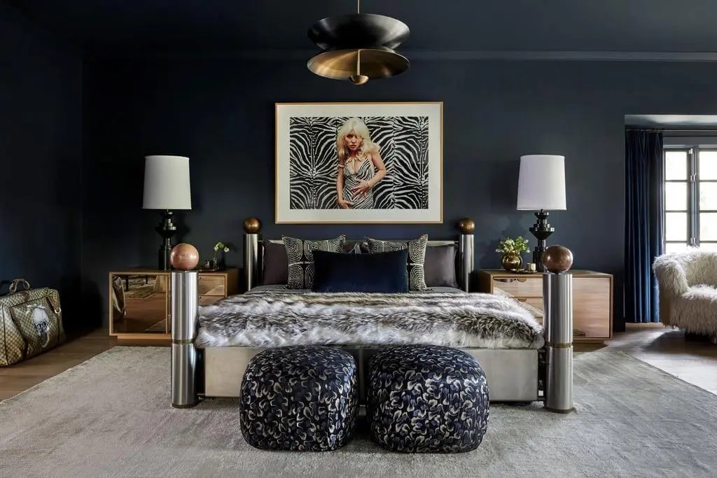 Miley Cyrus at her home in LA