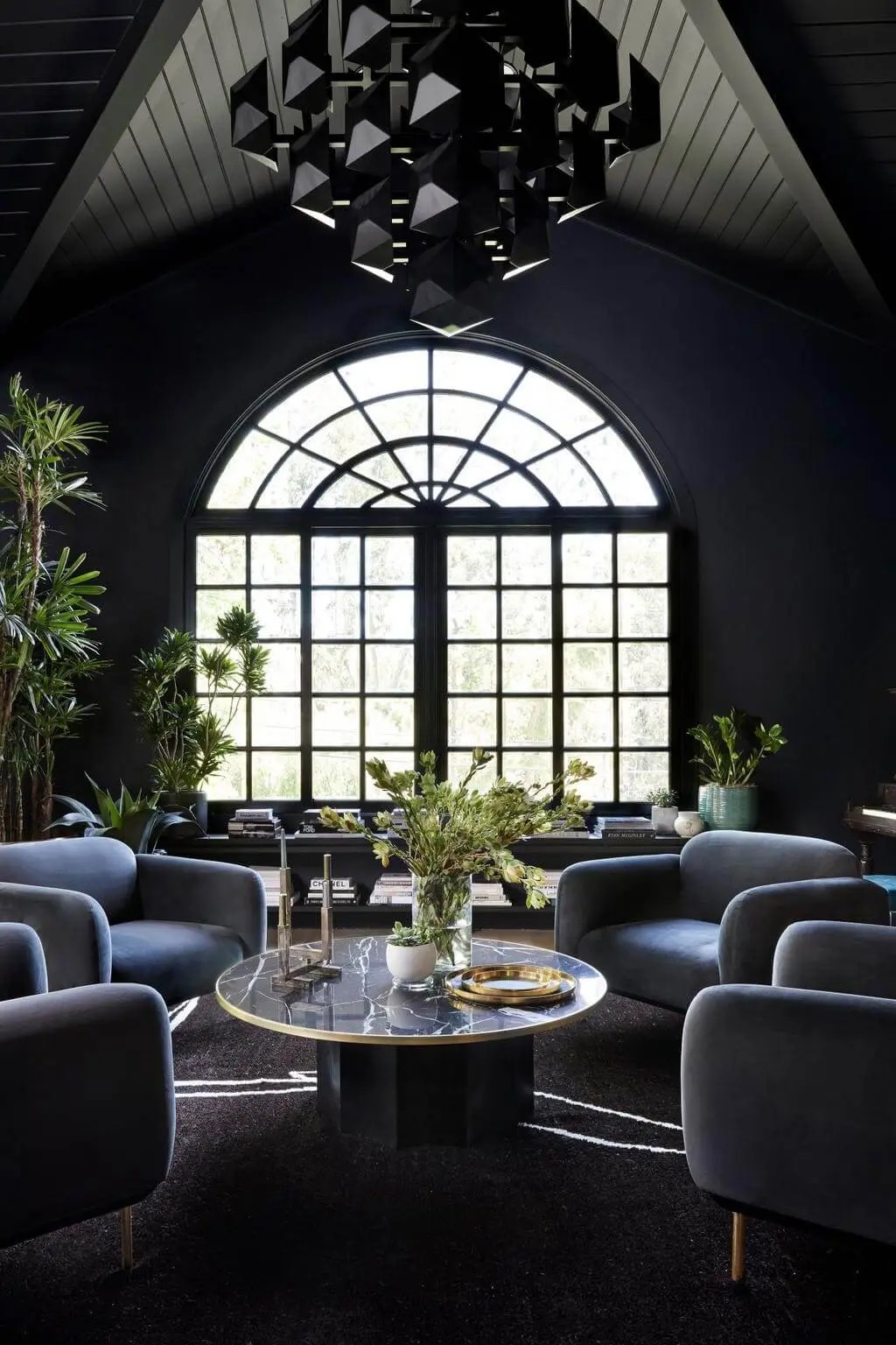 Miley Cyrus at her home in LA