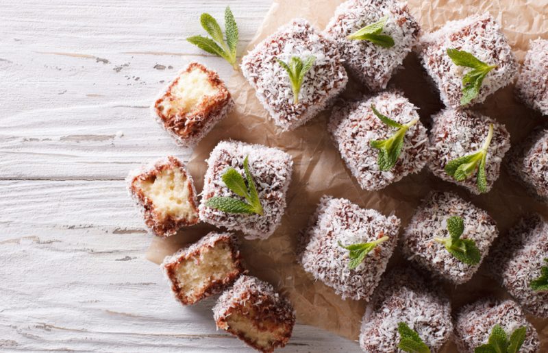 Γλυκά από την Αυστραλία που τα λέμε Lamingtons
