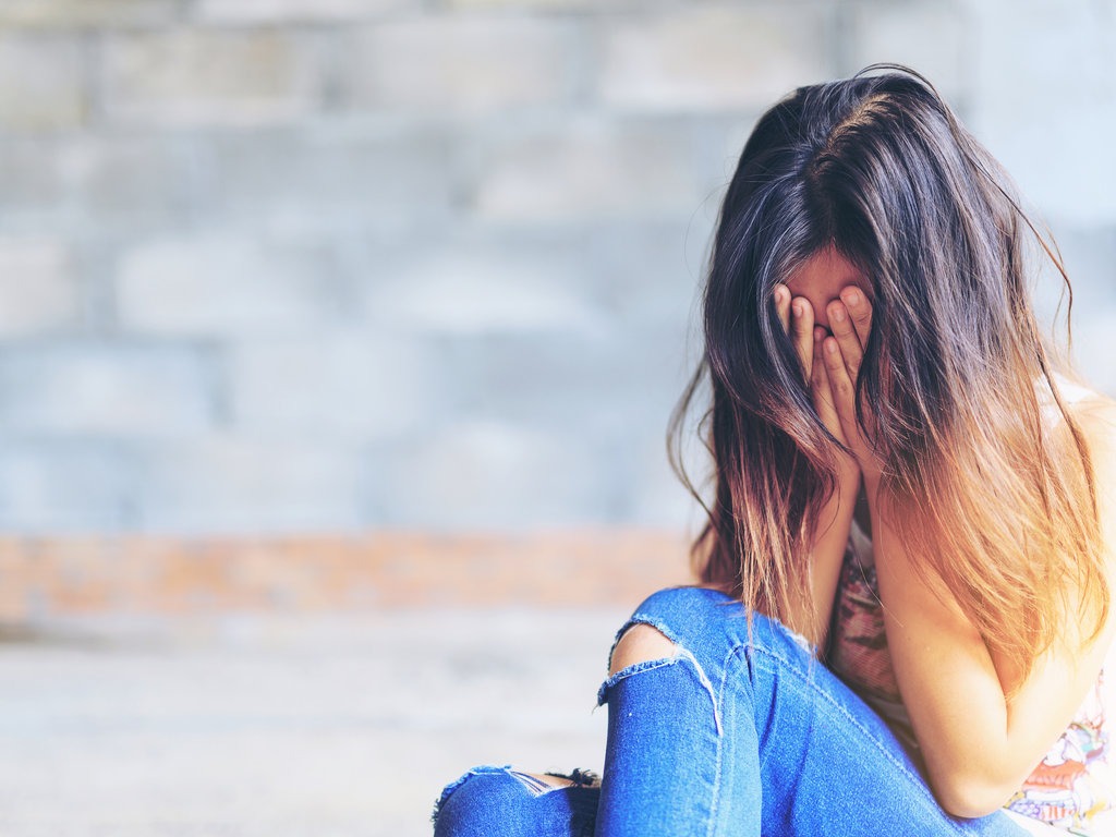 Γυναίκα λυπημένη