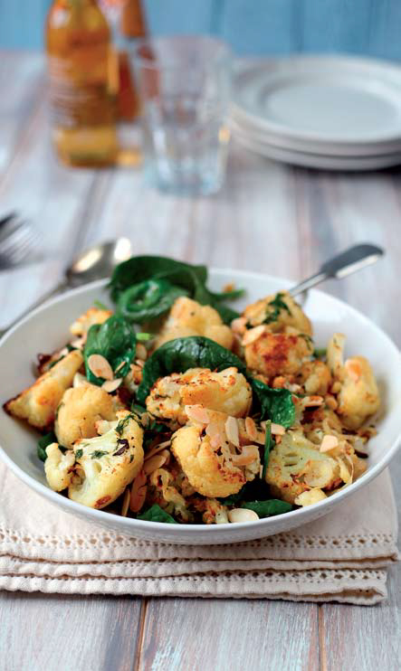 Kουνουπίδι ψητό σαλάτα