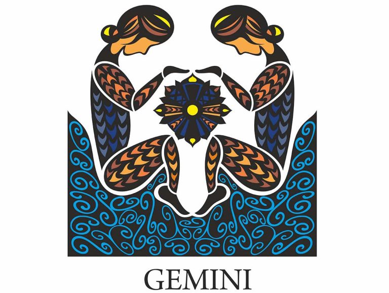 Ζώδιο Δίδυμοι - Σκίτσο που συμβολίζει το ζώδιο των Διδύμων
