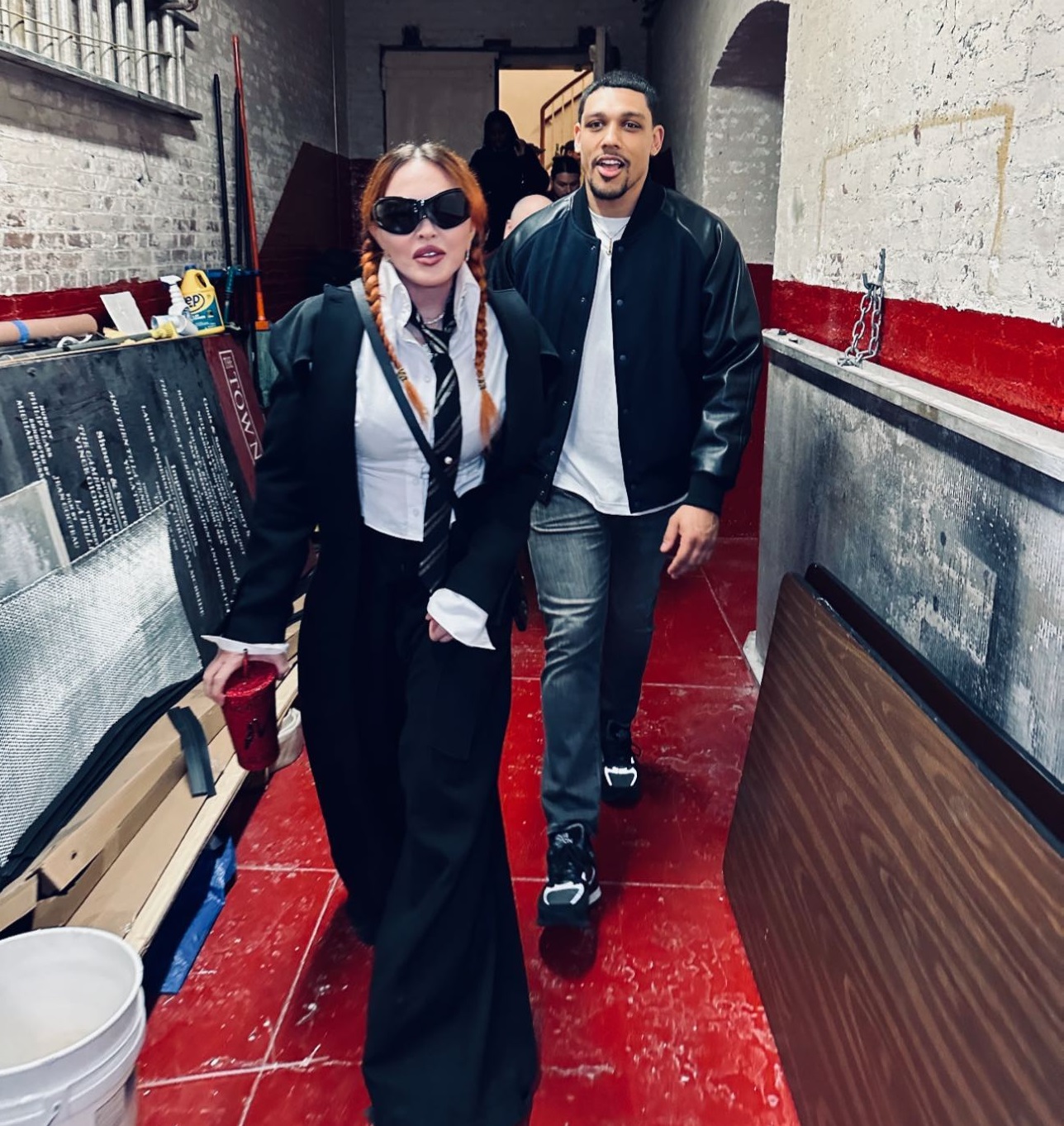 Madonna με τον φίλο της τον πυγμάχο