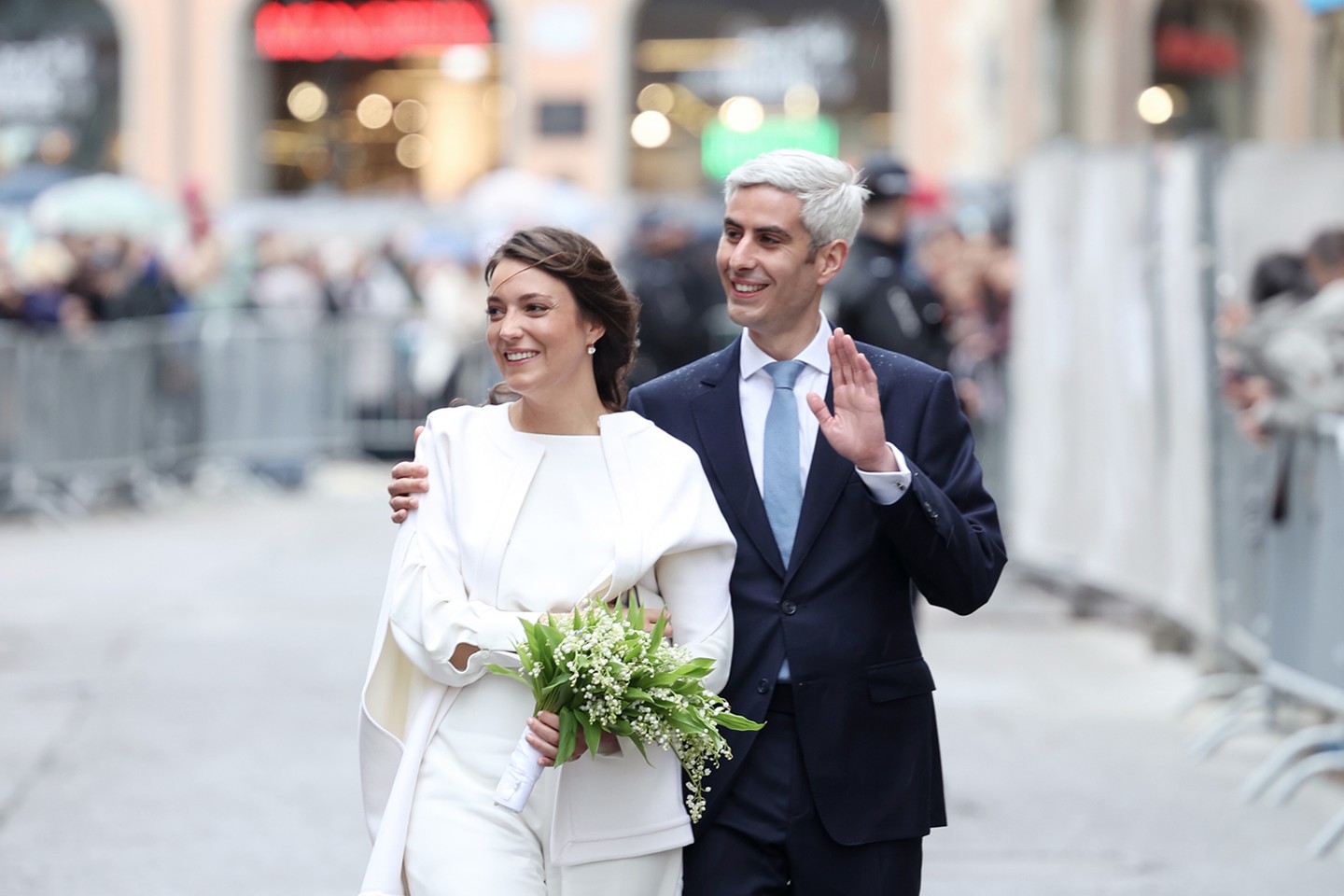 H πριγκίπισσα Alexandra την ημέρα του γάμου της