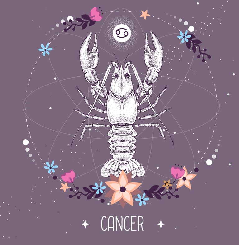 Ζώδιο Καρκίνου - Σκίτσο που συμβολίζει το ζώδιο του Καρκίνου