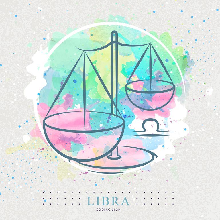 Ζώδιο τoυ Ζυγού- Σκίτσο που απεικονίζει το ζώδιο