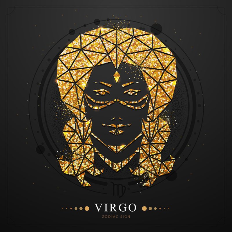 Ζωδιακές προβλέψεις. Το ζώδιο της Παρθένου απεικόνιση σε σκίτσο