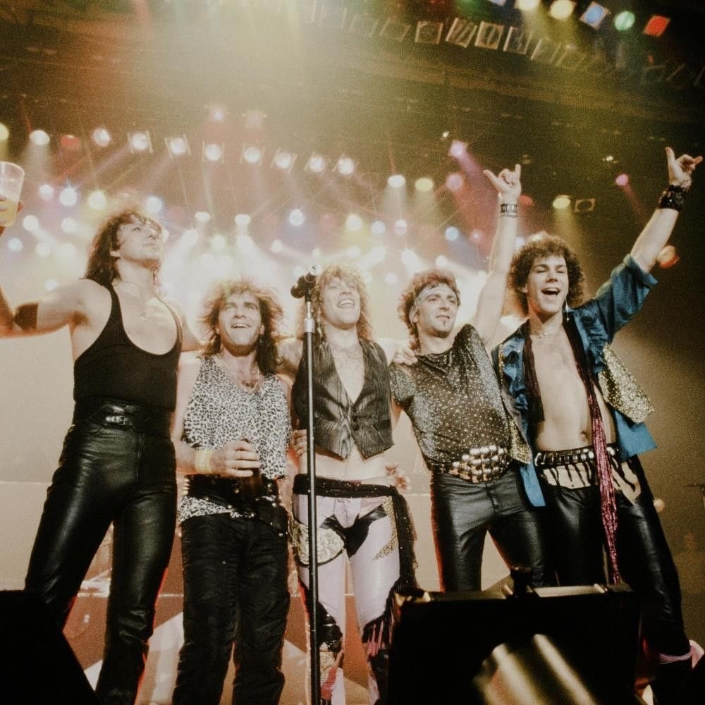 Το συγκρότημα Bon Jovi σε συναυλία τους