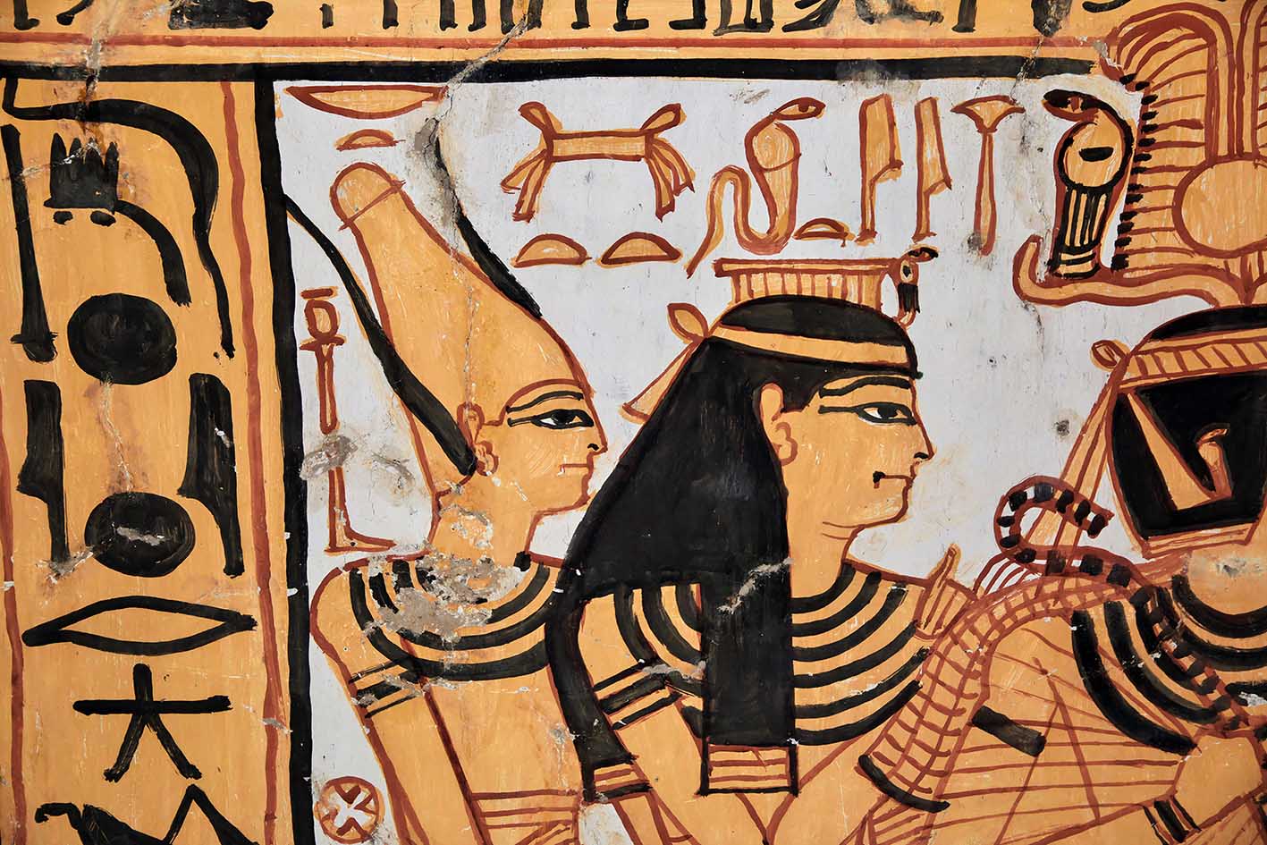 Τοιχογραφίες στην αρχαία νεκρόπολη στο Λούξορ