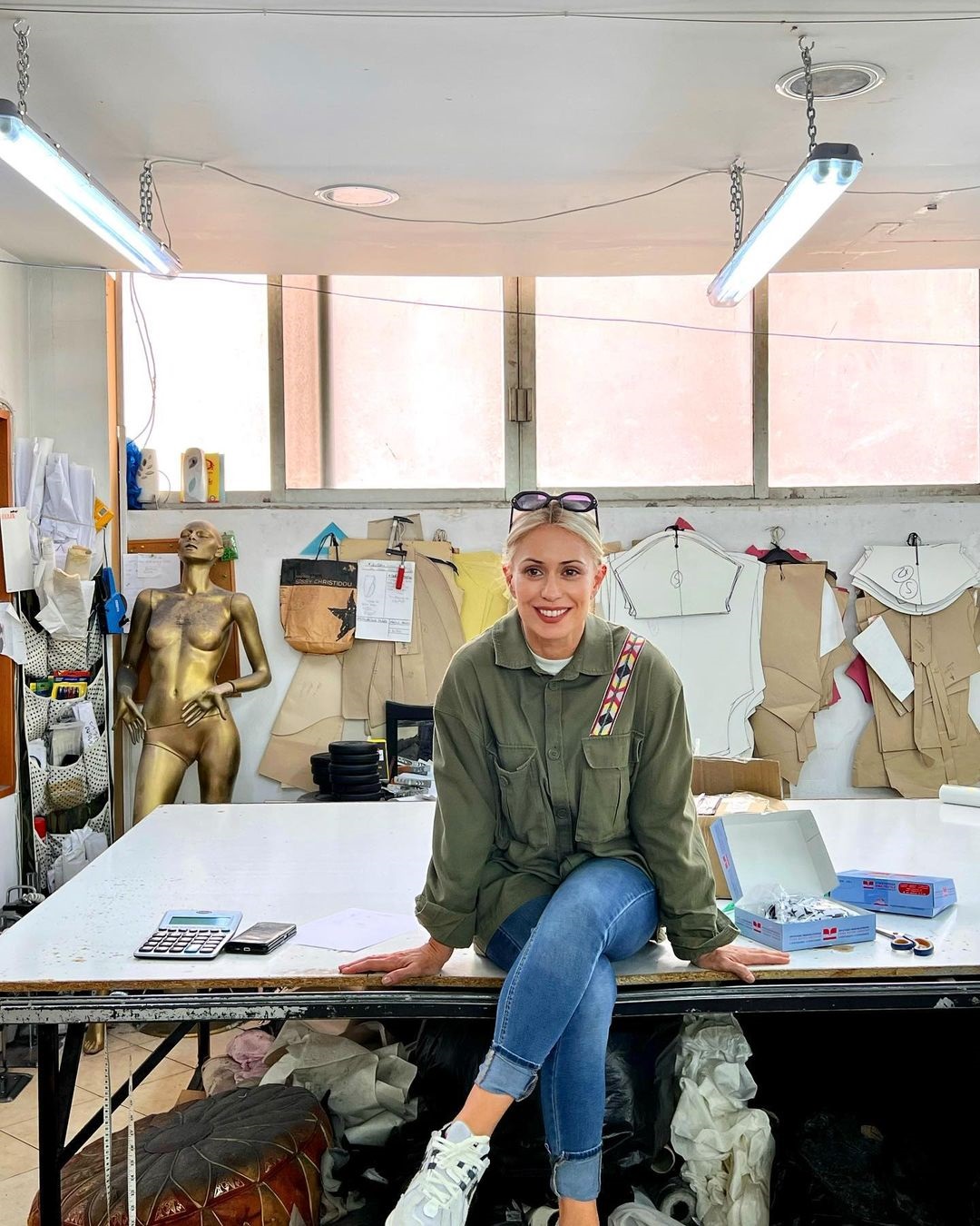 Μαρία Μπακοδήμου χαμογελαστή