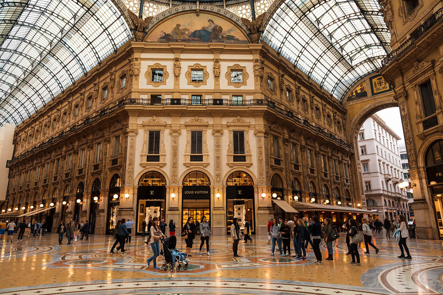 Victor Emmanuel II Shopping Gallery στο Μιλάνο