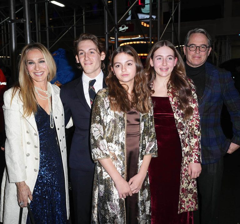 Η Sarah Jessica Parker και ο Matthew Broderick με τα παιδιά τους