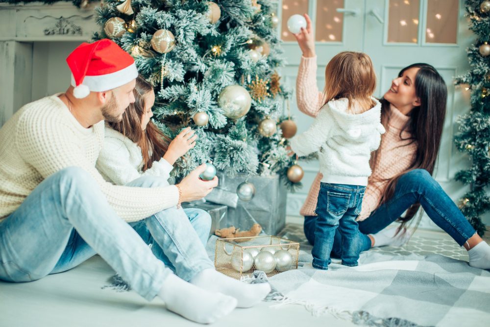 Χριστούγεννα οικογένεια δέντρο