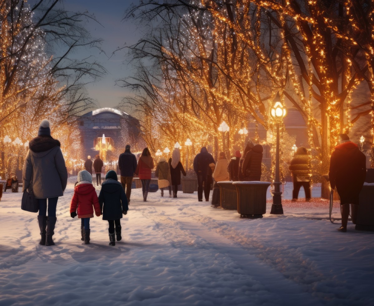 Χριστούγεννα δρόμοι