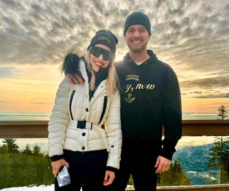 O Michael Bublé με τη σύζυγό του