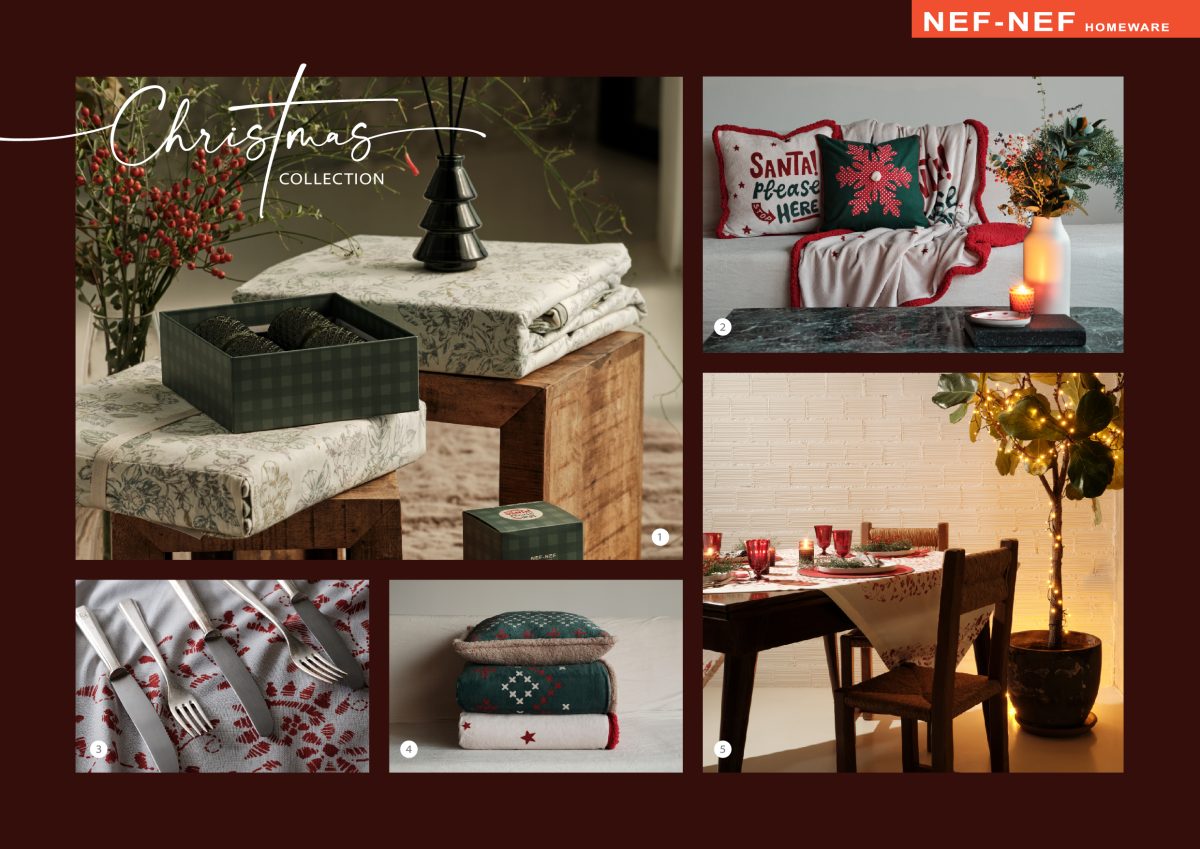 Nef-Nef Homeware σεντόνια και διακόσμηση