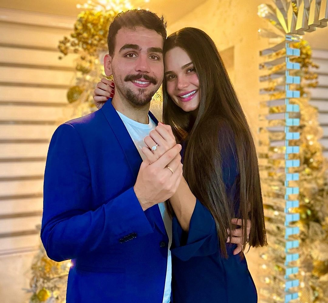 O Ignazio Boschetto με τη Michelle Bertolini