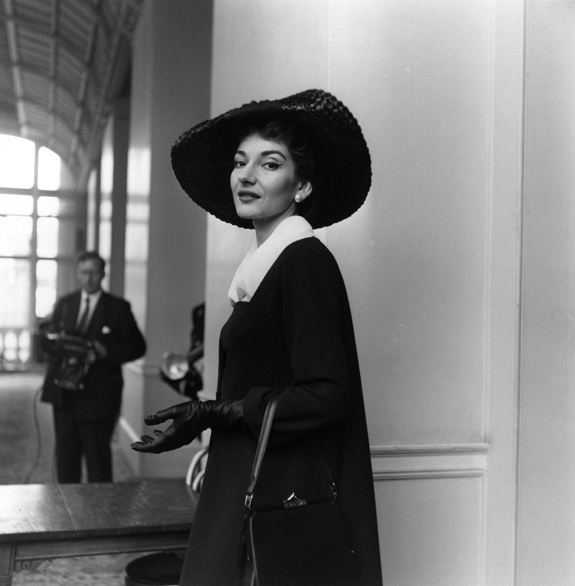 H Maria Callas, στο Λονδίνο, στις 9 Ιουνίου1958