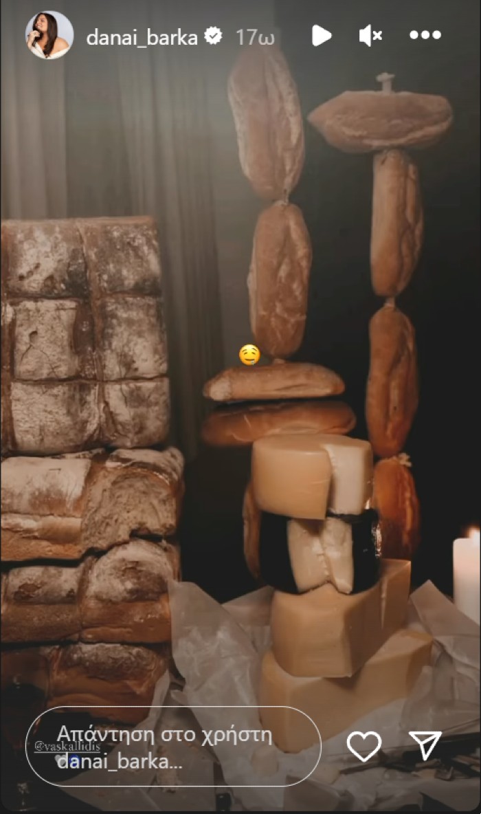 Η ανάρτηση της Δανάης Μπάρκα