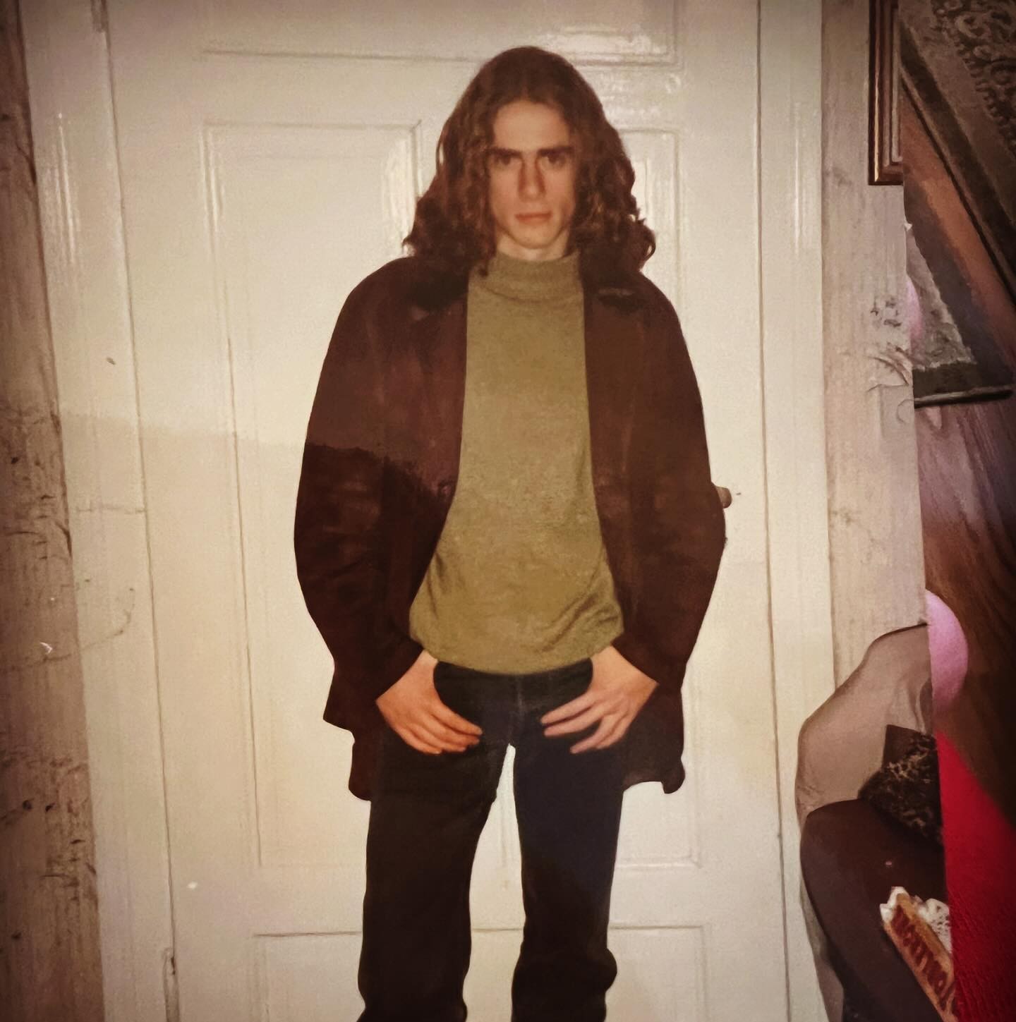 Ο Δημήτρης Λάλος σε νεαρή ηλικία