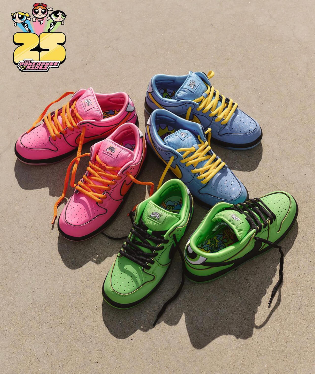 Συνεργασία της Nike με τα Powerpuff Girls