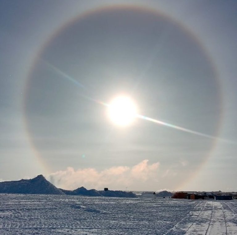 Άποψη του Νότιου Πόλου