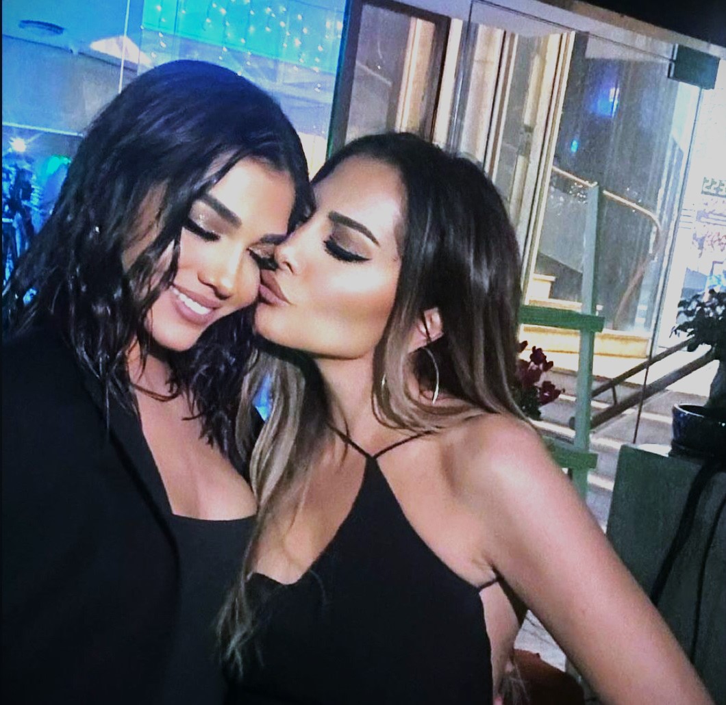 Η Μελίνα Νικολαΐδη με τη μητέρα της, Δέσποινα Βανδή