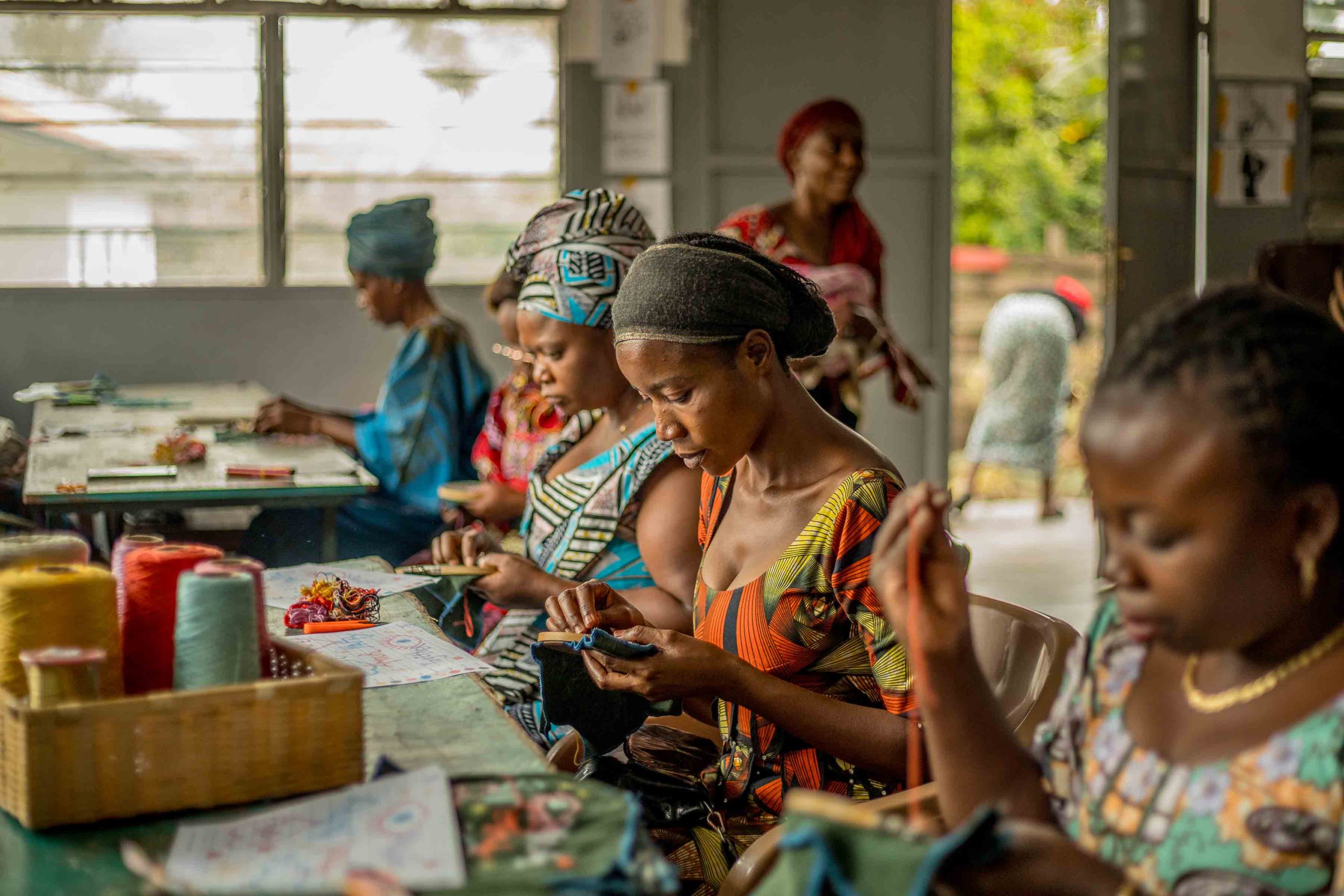 Γυναίκες στο πρόγραμμα του Ιδρύματος της Sisley x Kisany