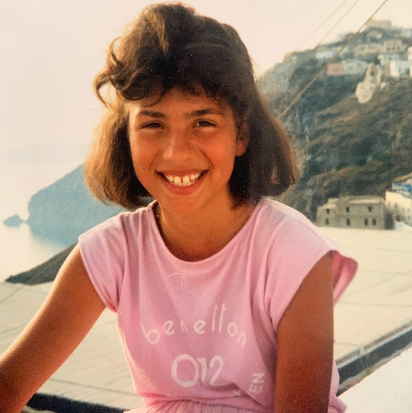 Η παρουσιάστρια Μαρία Ηλιάκη σε παιδική ηλικία