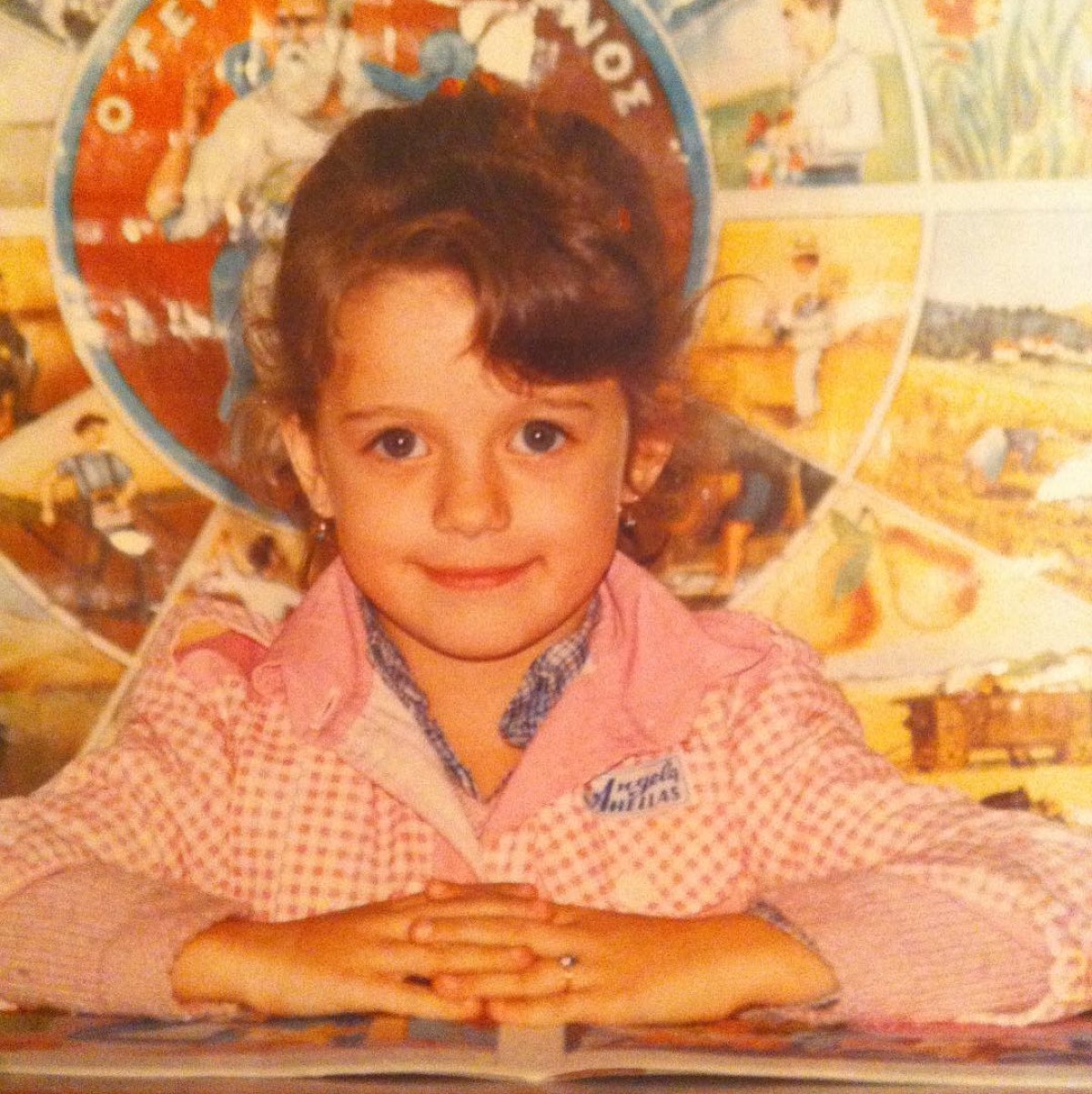 Η Ζέτα Μακρυπούλια σε παιδική ηλικία