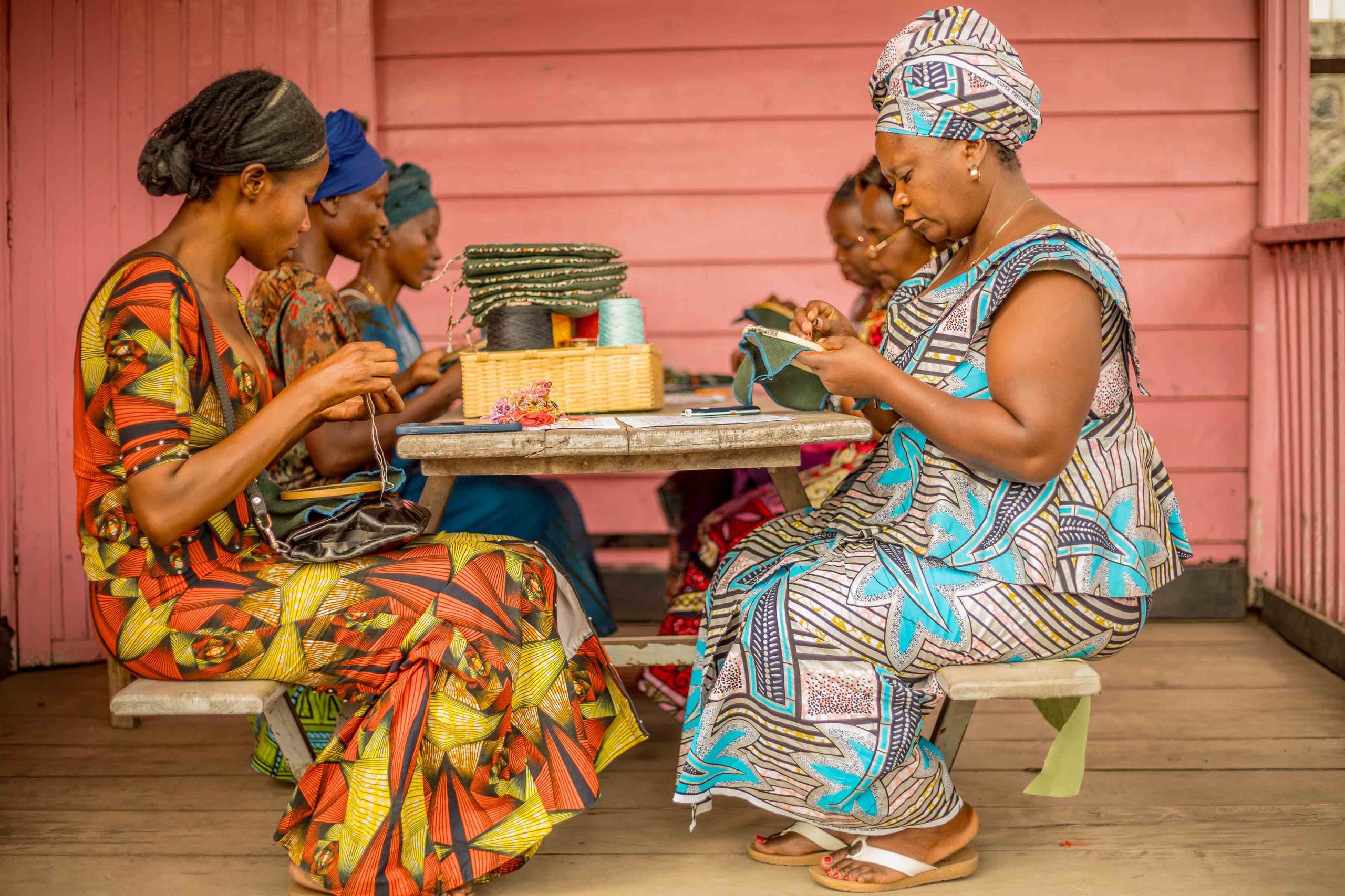 Γυναίκες στο πρόγραμμα του Ιδρύματος της Sisley x Kisany