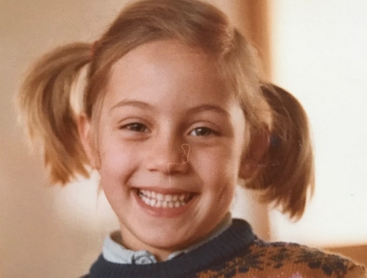 Η Ελεονώρα Μελέτη σε παιδική ηλικία