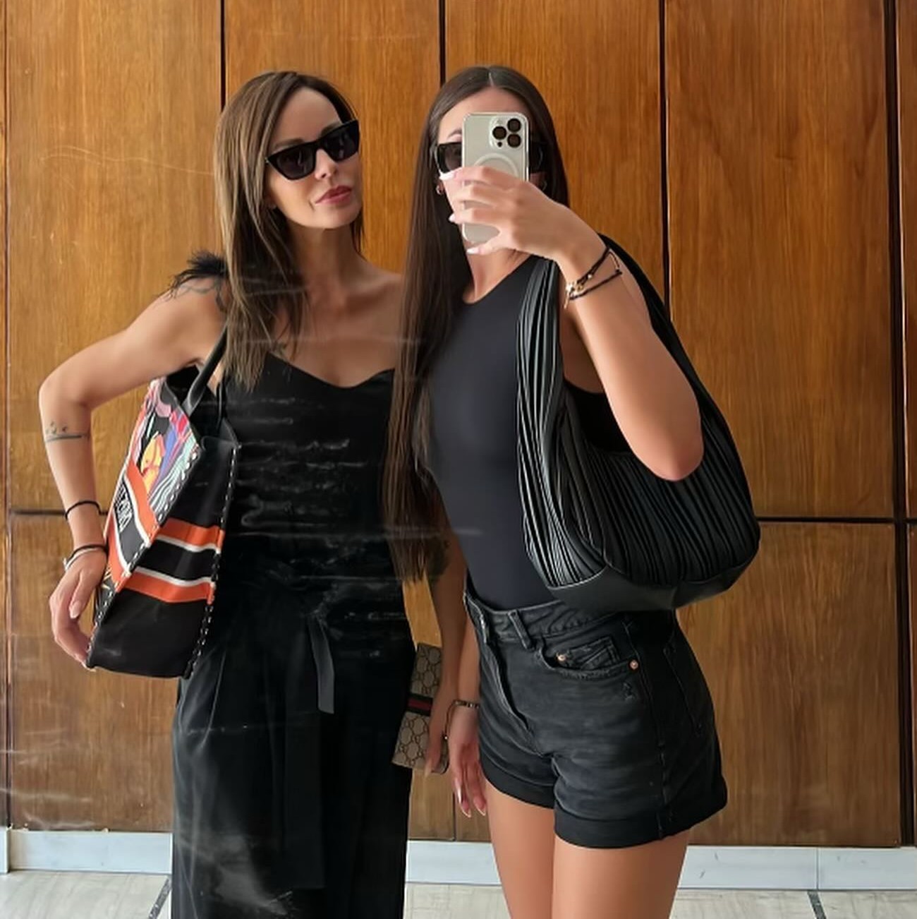 Η Ιωάννα Λίλη με την κόρη της