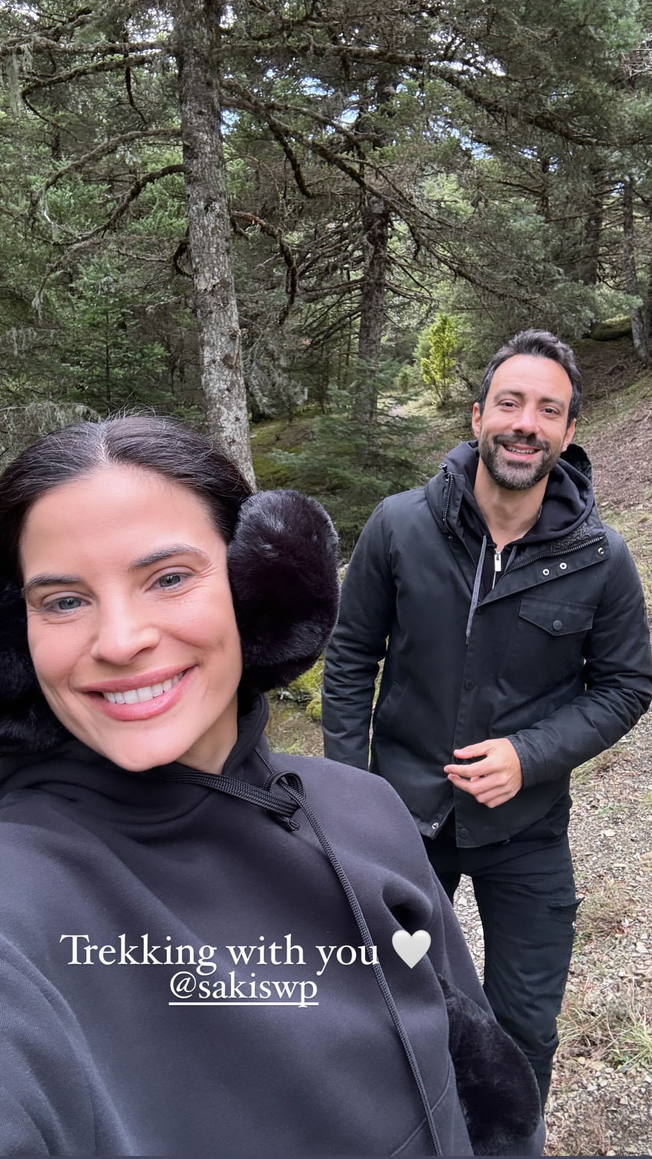 Η Χριστίνα Μπόμπα εκδρομή στην Αρκαδία