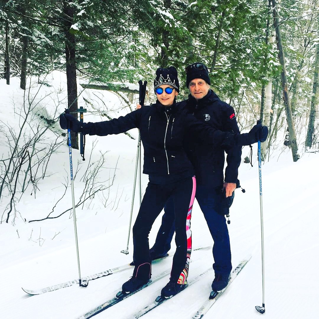 H Catherine Zeta-Jones με τον σύζυγό της Michael Douglas