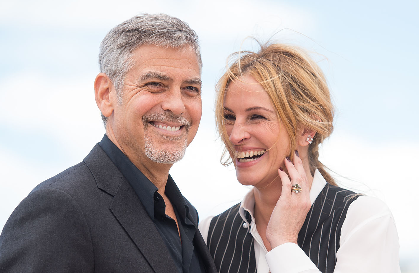 Ο George Clooney και η Julia Roberts παρευρέθηκαν στο 69ο Ετήσιο Film Festival στις Κάννες για την ταινία "Money Monster".