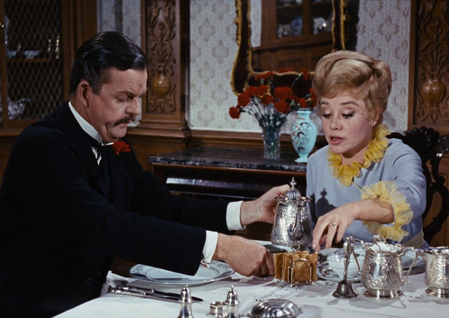 Η Glynis Johns και ο David Tomlinson στη Mary Poppins